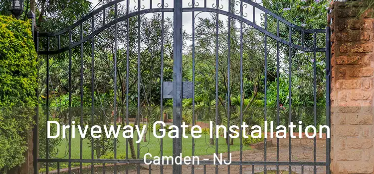Driveway Gate Installation Camden - NJ